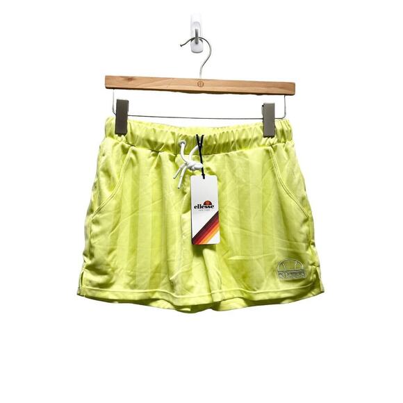 Ellesse Anda Drawstring Shorts Yellow - Picture 4 of 8